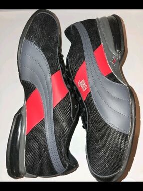 PUMA Cell Turin Mesh L Black/Red/Silver Low Top Lace-Up Men Sneaker/VINTAGE 2010